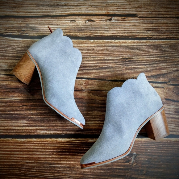 Ted Baker Shoes - 🔥LAST 1🔥NIB TED BAKER GREY SUEDE ANKLE BOOTS